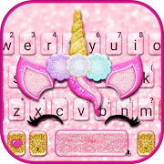 Glisten Unicorn Pinky Keyboard Theme