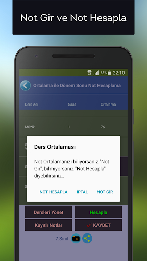 Takdir Teşekkür Hesaplama Screen 3