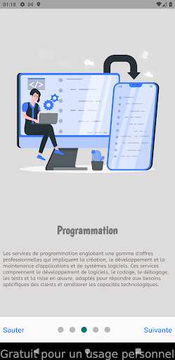 BeFree-app Screen 2