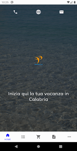 Android application Primavera Club screenshort