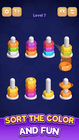 Game screenshot Nuts Sort hack