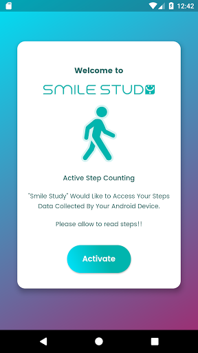 Android application Smile Study screenshort