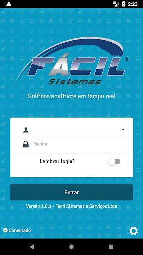 Android application Fácil BI screenshort