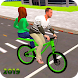 BMX Bicycle Taxi Driving: City