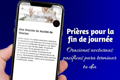 Oración al finalizar el Día Screen 2