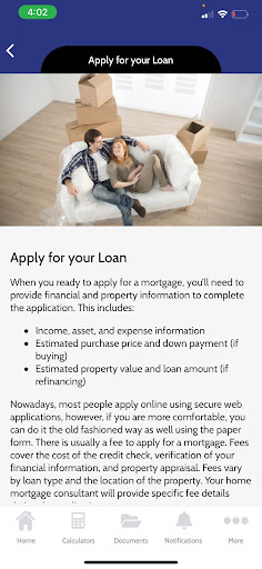Blue Harbor Lending Screen 3