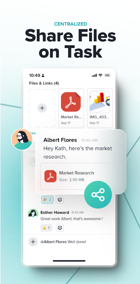 #4. Taskworld Chat (Android) Podle: Taskworld