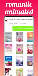 Good Morning Animated Stickers