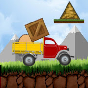 Physical cargo truck simulation game