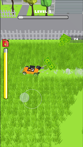 Android application Lawn mowing screenshort