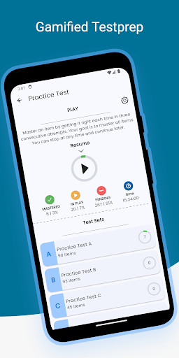 Screenshot of uCertify LEARN+