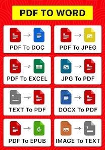 Imágen 11 PDF to Word: Convert to PDF android