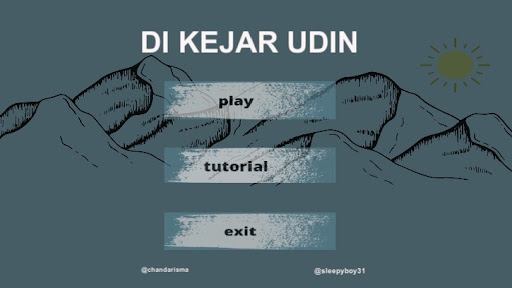 Android application Dikejar Udin screenshort