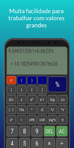 Calculadora de Porcentagem PRO Screen 3