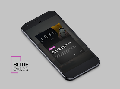 Captura 7 Slide Cards Theme for KLWP android