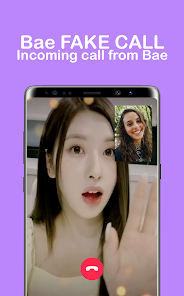 Screenshot 3 NMIXX Bae Fake Call android