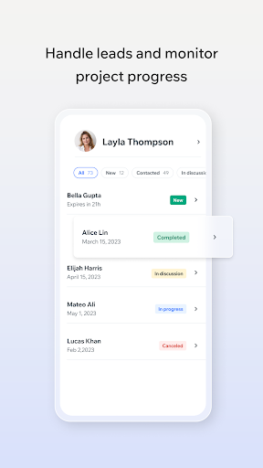 Screenshot of Wix Studio