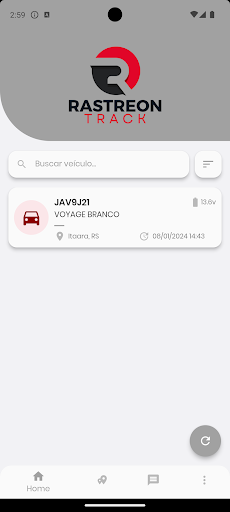 Android application Rastreon Track screenshort