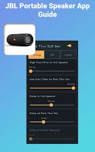 JBL Portable Speaker App Guide