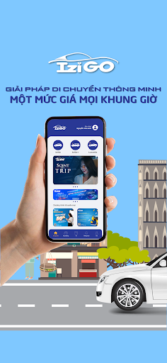 IziGO - Đặt xe công nghệ Screen 2