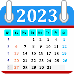 Cover Image of Download calendar in english 2023  APK
