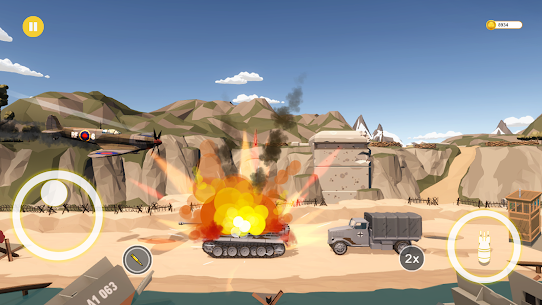Ace bomber WW2 Warplanes MOD APK (Free Shopping) 5