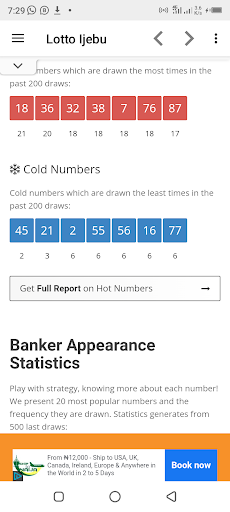 Android application Lotto Ijebu Banker screenshort