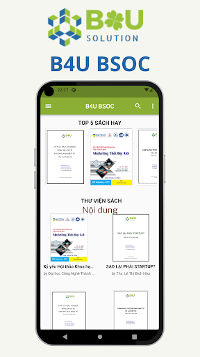 Android application B4U BSOC screenshort