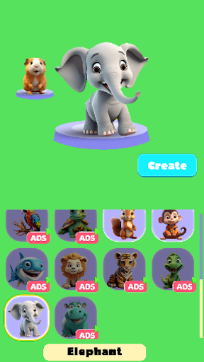 Android application AI Animal Mixing | Merge Pets screenshort