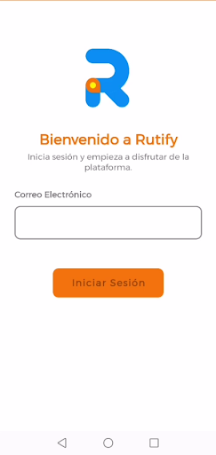 Android application Rutify screenshort
