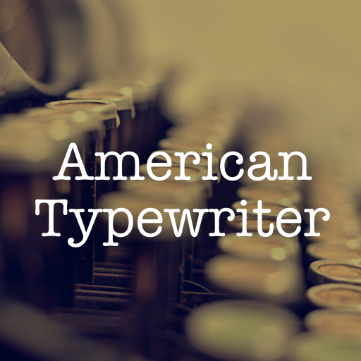 American Typewriter Flipfont 1.0 Icon