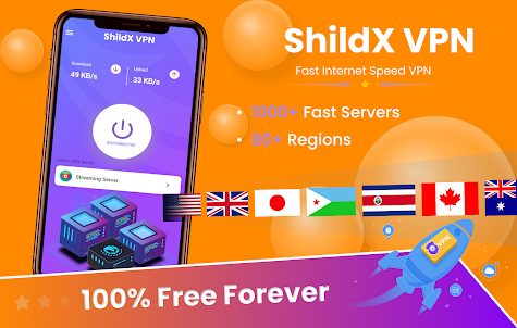 ShildX VPN - Super Secure app