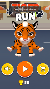 City Tiger Run - 3D Game