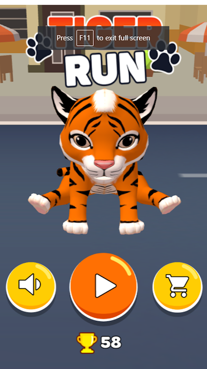 City Tiger Run - 3D Game - 1.0.5 - (Android)