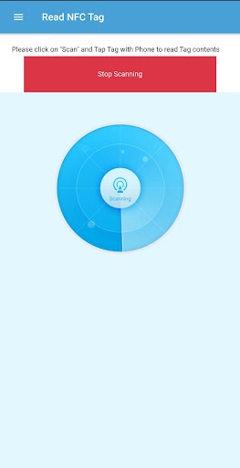 Android application NFC-ID screenshort