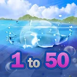 1 To 50 Water Drop icon