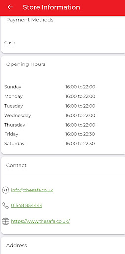 Safa Indian Takeaway Screen 3