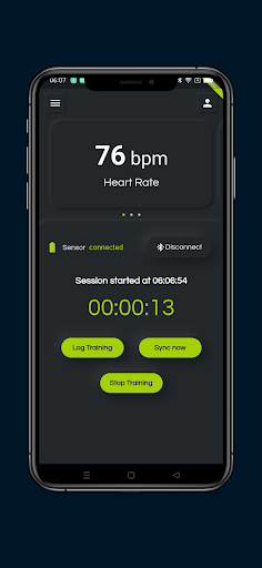 Android application Limitless+ screenshort