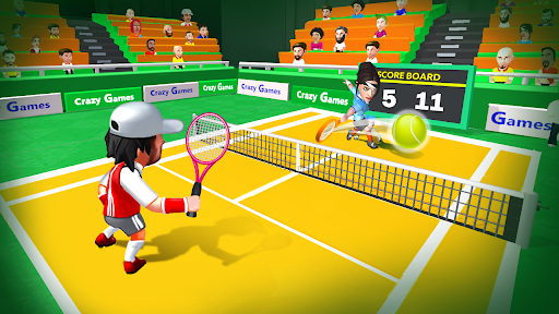 Android application Mini Tennis - Perfect League screenshort