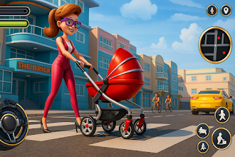 Game screenshot Happy Home: Mom Simulator mod apk