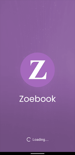 Android application Zoebook Social Media screenshort
