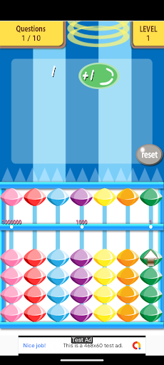 Abacus math game