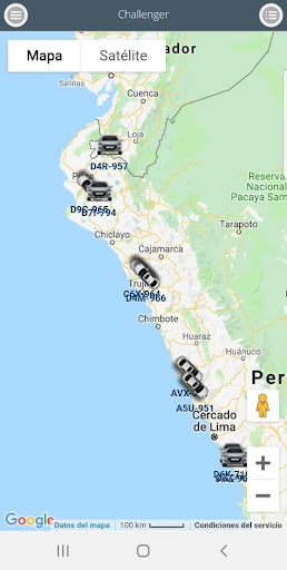 Android application Matinez GPS screenshort
