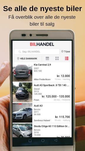 BilHandel - Køb og salg af bru Screen 2