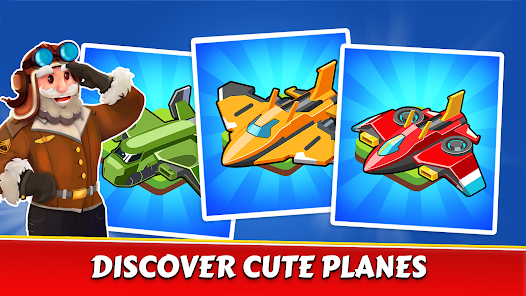 Merge Planes Idle Tycoon APK v1.2.44 MOD Unlimited Money Gallery 6