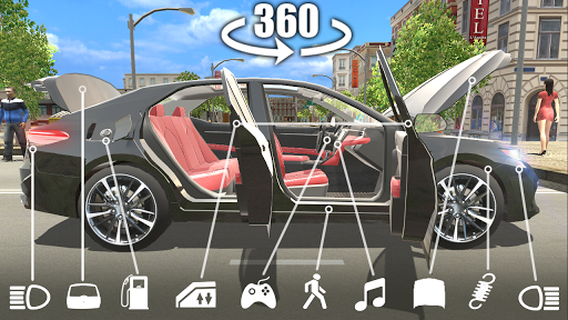 Android application Car Simulator Japan screenshort