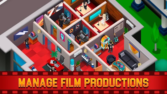 تحميل لعبة Idle Film Maker Empire مهكرة أموال وجواهر لا نهاية 3