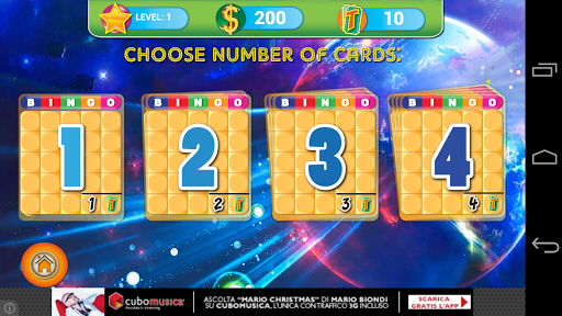 Bingo Screen 2