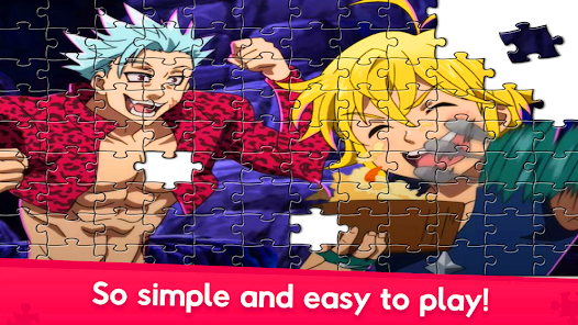 Screenshot 4 Seven Deadly Sins Anime Puzzle android