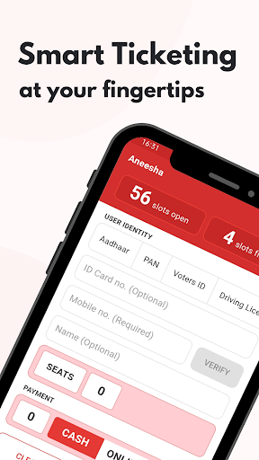 Quikket - Ticketing management Screen 2